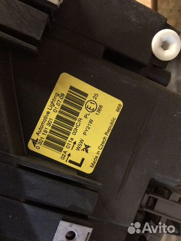 Фара левая Volkswagen transporter T5