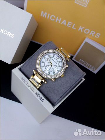 Часы женские michael kors в золоте (108) Часы женские michael kors в золоте (108)