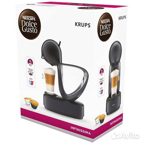 Кофемашина капсульного типа Dolce Gusto Krups