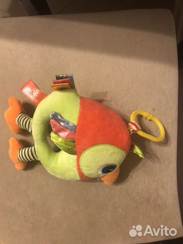 Игрушка музыкальная попугай Яша Игрушка музыкальная попугай Яша