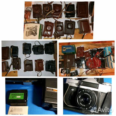 Продам коллекцию фотоаппаратов
