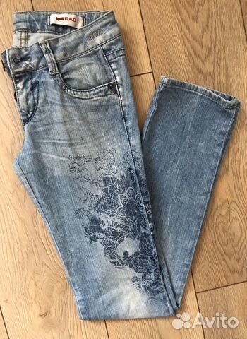 Джинсы Gas Jeans. Italy. Доставка Авито 