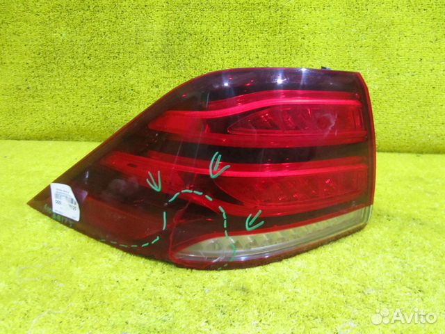 Фонарь левый внешний Mercedes GLE W166 (15-18) A16 Фонарь левый внешний Mercedes GLE W166 (15-18) A16