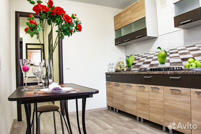 

1-к. квартира, 34 м², 2 кровати