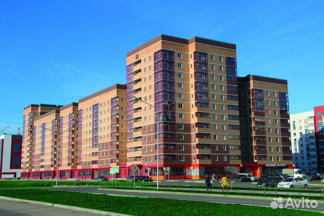 1-к квартира, 42.3 м², 9/9 эт.