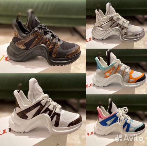 Кроссовки Louis Vuitton кеды LV Archlight Кроссовки Louis Vuitton кеды LV Archlight