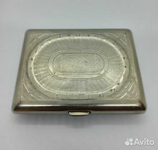 Портсигар Зенит 1950г. стадион им. С.М. Кирова