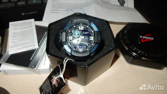 Часы касио как новые / Casio G-Shock GA-1000-2B