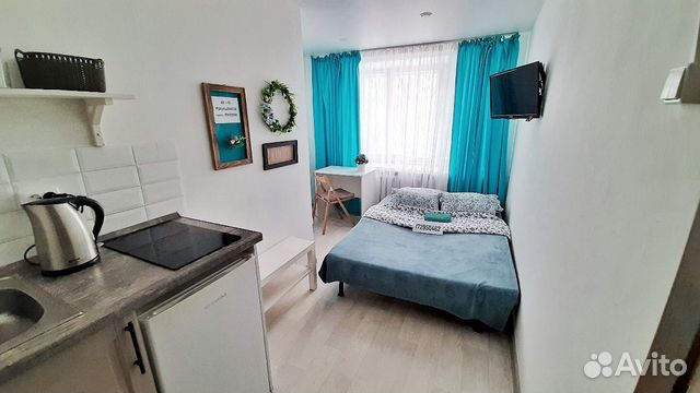 

Квартира-студия, 20 м², 1 кровать