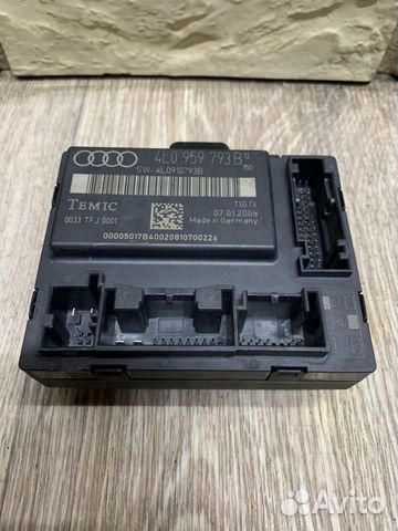 Audi Q7 4L Блок комфорта передней и задней LH RH Audi Q7 4L Блок комфорта передней и задней LH RH