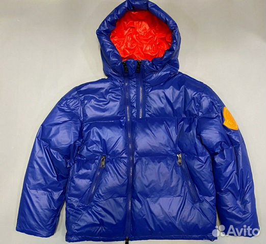 Куртка синяя Moncler Куртка синяя Moncler