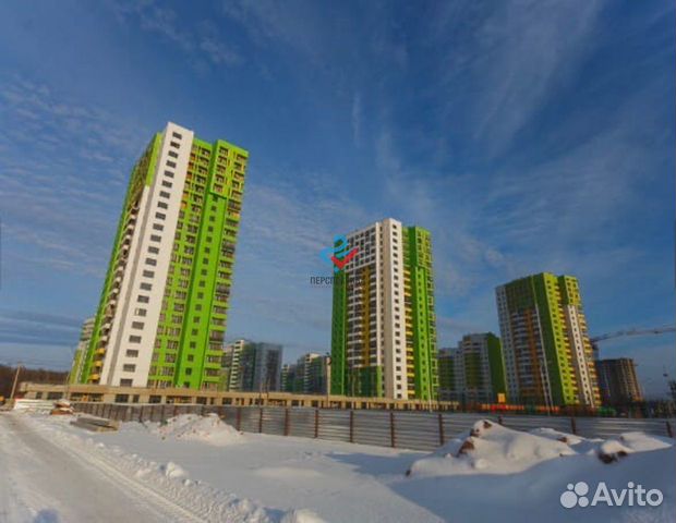 2-к квартира, 35.7 м², 4/22 эт.