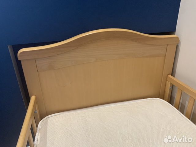 Кровать детская из массива бука 70х140 Кровать детская из массива бука 70х140