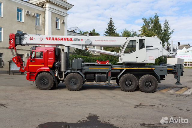 Автокран Челябинец 40т кс-65711-34