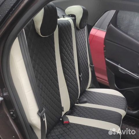 Авточехлы из экокожи для Kia Rio Киа Рио Авточехлы из экокожи для Kia Rio Киа Рио