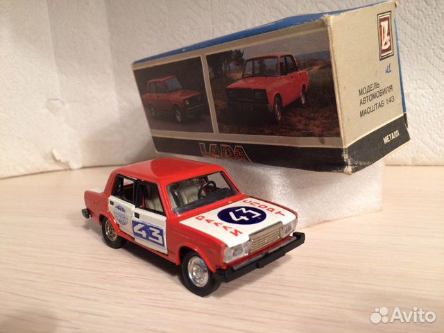 Ваз 2107 ралли, масштаб 1:43 Ваз 2107 ралли, масштаб 1:43