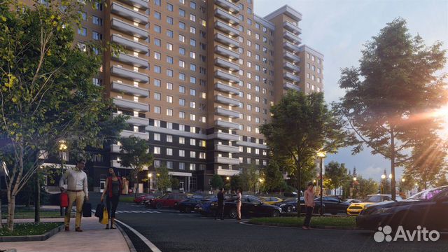 2-к квартира, 68.7 м², 7/25 эт.
