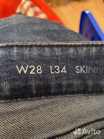 Джинсы мужские Calvin Klein W28 L34 скини Джинсы мужские Calvin Klein W28 L34 скини