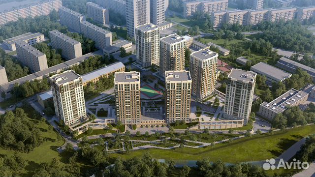 2-к квартира, 60.7 м², 4/17 эт. 2-к квартира, 60.7 м², 4/17 эт.