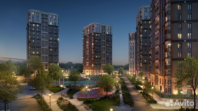 1-к квартира, 39.8 м², 3/17 эт. 1-к квартира, 39.8 м², 3/17 эт.