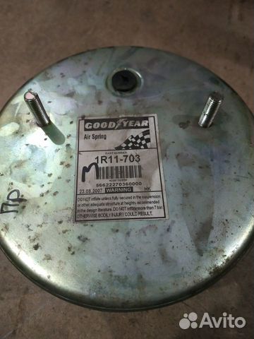 Пневмоподушка без стакана BPW 940MB goodyear