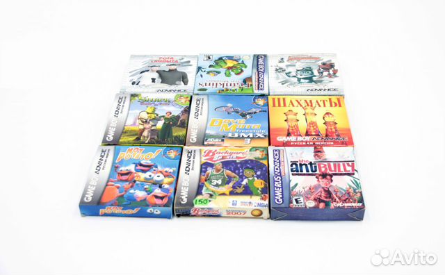 Набор игр для Game Boy Advance SP