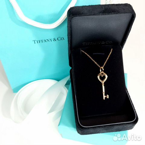 Подвеска кулон ключ Tiffany & Co Heart key Подвеска кулон ключ Tiffany & Co Heart key