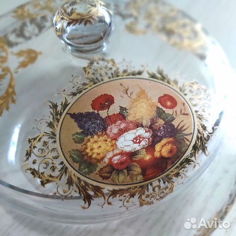 Шкатулка-конфетница, винтаж. Италия Шкатулка-конфетница, винтаж. Италия
