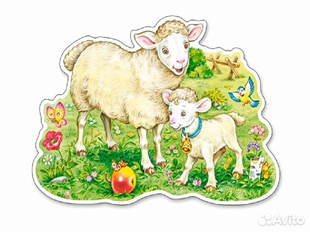 Овца с ягненком купить на Зозу.ру - фотография № 1