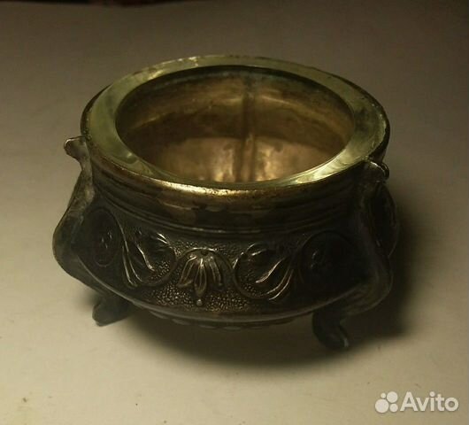 Солонка мельхиор СССР