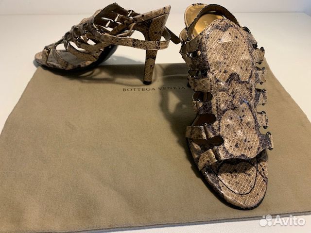 Туфли Bottega Veneta питон 38