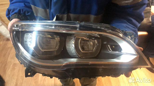 F01 f02 фара правая лэд led ф01 ф02 лед