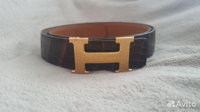 Ремень hermes крокодил, оригинальный