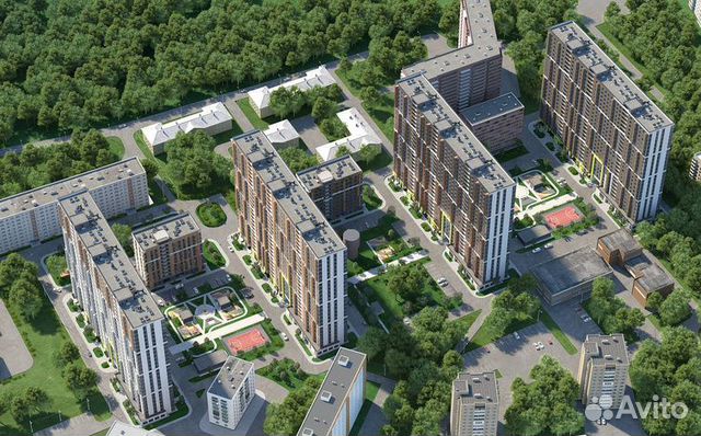 2-к квартира, 62.2 м², 5/25 эт.