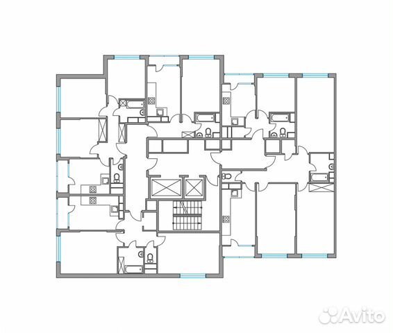 3-к квартира, 81.1 м², 10/10 эт.