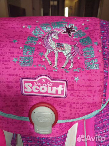 Ранец Scout Sunny единорог