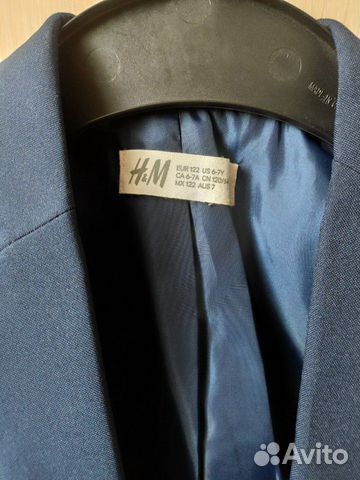 Пиджак для мальчика H&M 6-7 лет Новый Пиджак для мальчика H&M 6-7 лет Новый