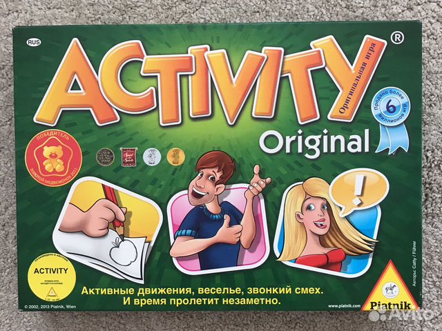Настольная игра Activity Original от Piatnik б/у Настольная игра Activity Original от Piatnik б/у