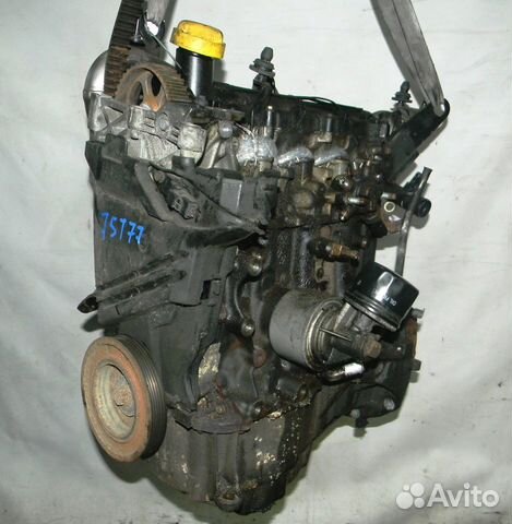 Двигатель K9K 702/710 на Рено Кангу 1 1,5 dCi