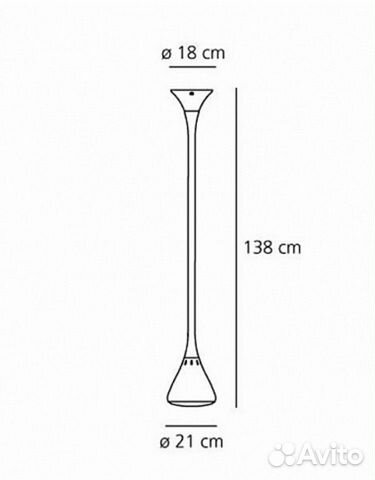 Светильник подвесной Artemide Pipe Светильник подвесной Artemide Pipe