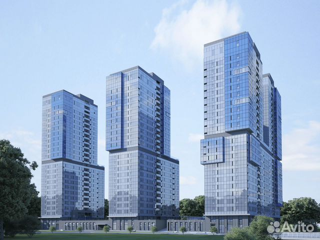 1-к квартира, 41.8 м², 12/25 эт. 1-к квартира, 41.8 м², 12/25 эт.