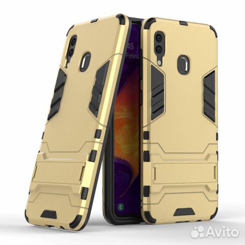 Чехол для SAMSUNG Galaxy A30 / Galaxy A20 золотой