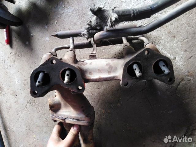 Выпускной коллектор в сборе Mazda 626 GC