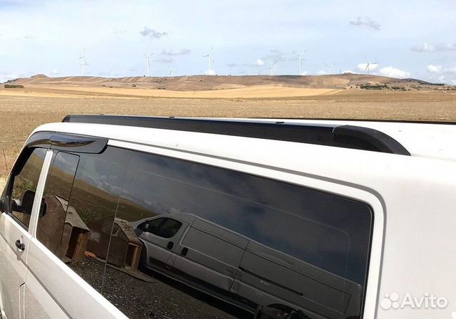 Рейлинги интегрированные на Volkswagen T5 T6