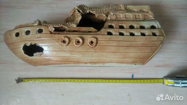 Корабль декоративный для аквариума Корабль декоративный для аквариума