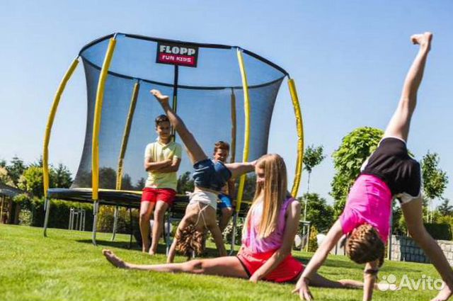 Батут 183 см для дачи детский (разные размеры)