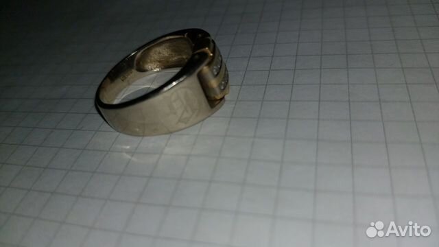 Золотое кольцо с бриллиантами