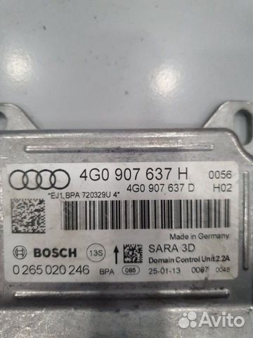 Датчик ускорения Audi A6 4G 2010 - 2018