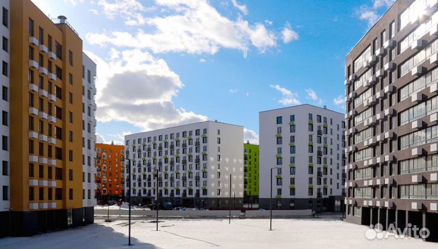 2-к квартира, 63.7 м², 6/9 эт.