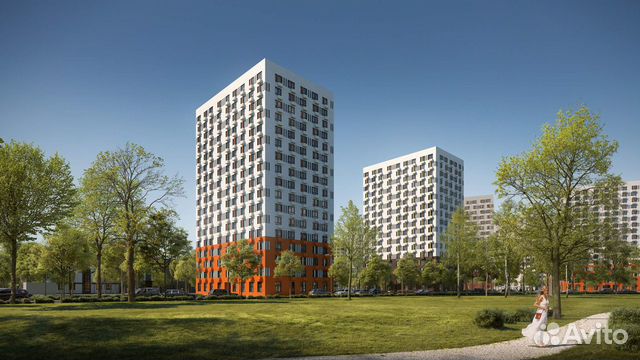 1-к квартира, 39.5 м², 1/17 эт. 1-к квартира, 39.5 м², 1/17 эт.